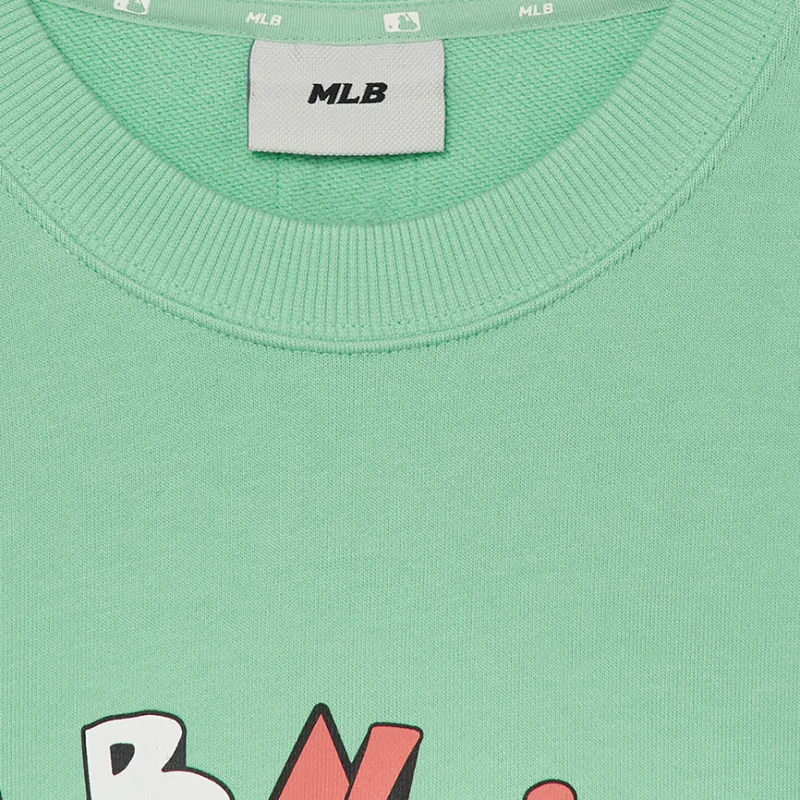 MLB Sweatshirt Unisex Light Green-2