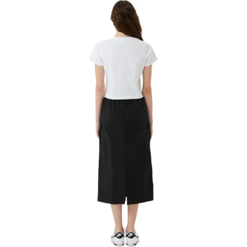 Lee Casual Long Skirts Women's Black-4