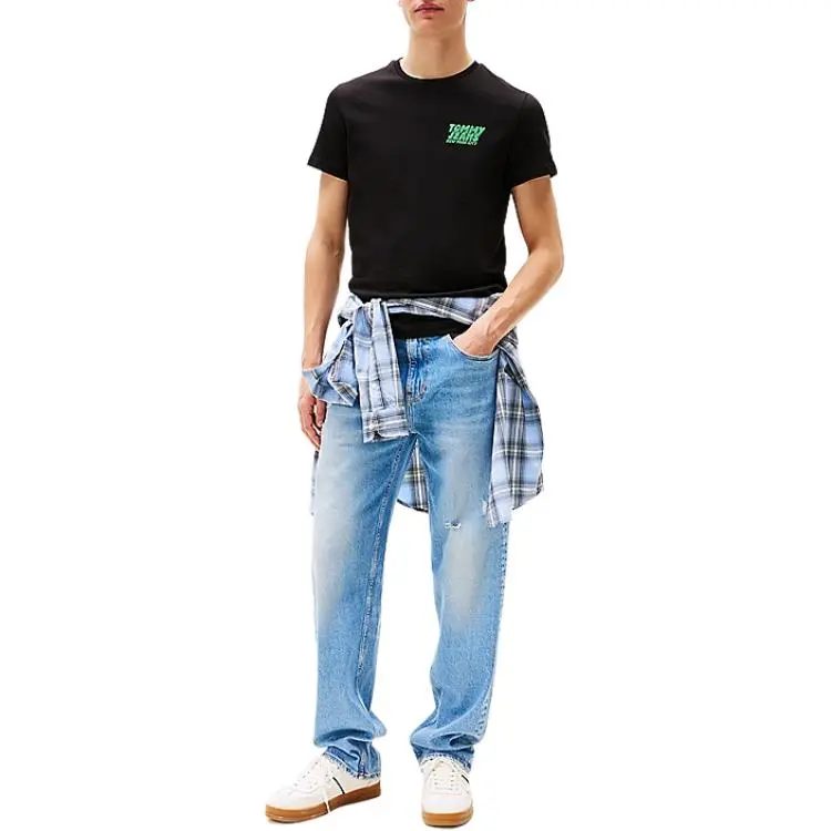 Tommy Hilfiger T Shirt Men's Black-1