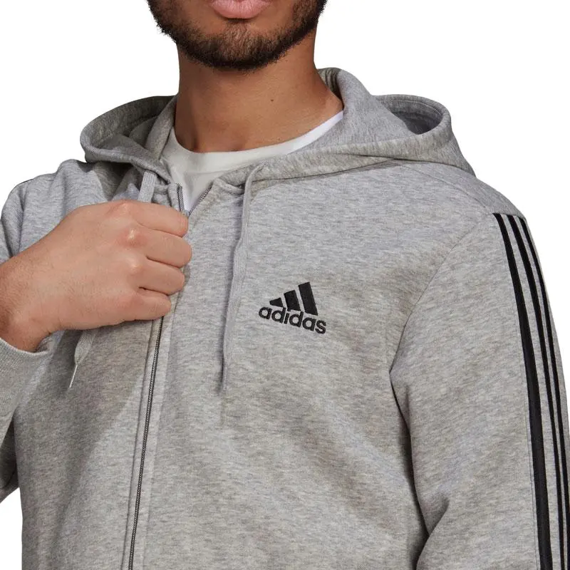 Adidas ESSENTIALS Jacket Men's Gray-5