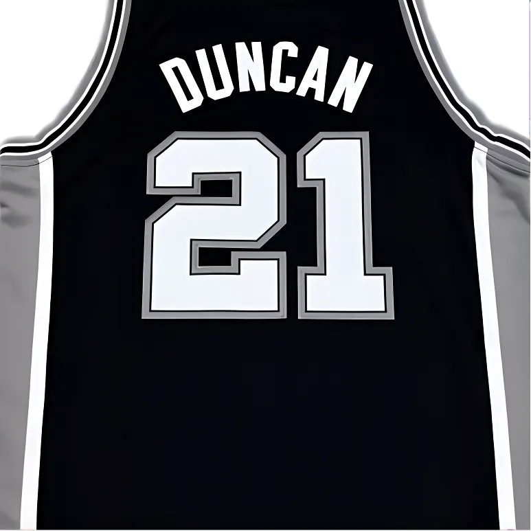 Adidas x NBA Spurs Team Basketball Jersey Unisex Black-3