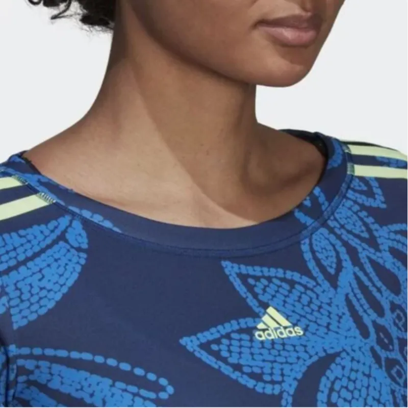 Adidas T Shirts Women's Blue-3