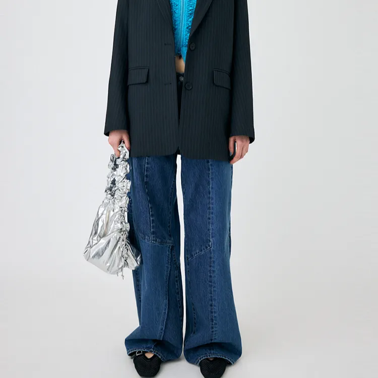 MOUSSY Jeans Women's Blue-5