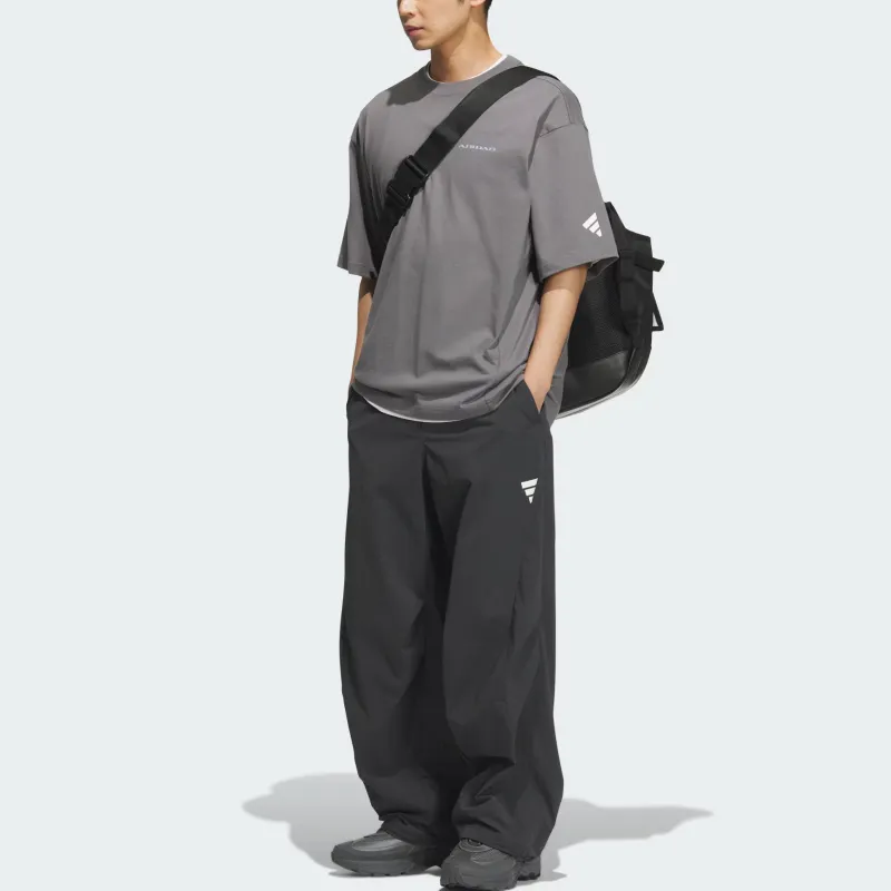 Adidas FOS Collection WOVEN TRACKSUIT BOTTOMS Casual Pants Men's Carbon Black-2