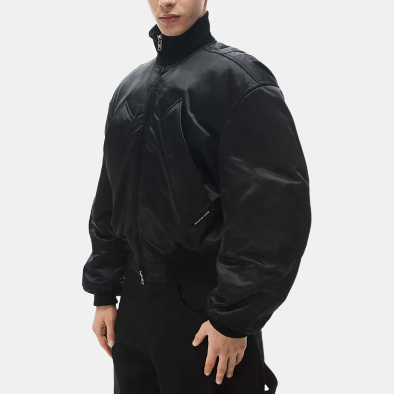 Alexander Wang Sateen Bomber Jacket-4