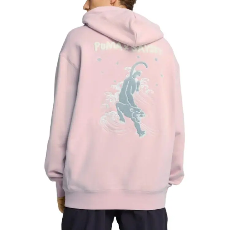 PUMA x SAYSKY Forever Sweatshirt Unisex Rose Red 90-2