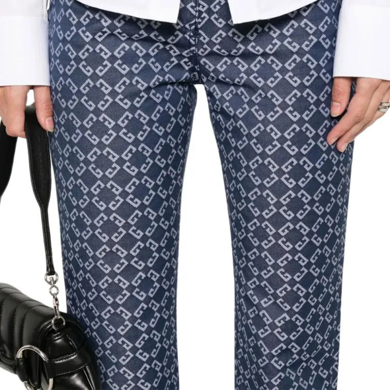 Givenchy Logo jacquard Jeans-4