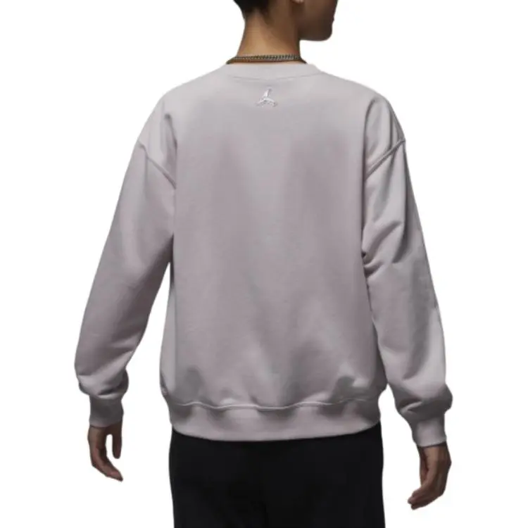 Jordan Brooklyn Fleece Sweatshirt Women's White Gold Purple-1