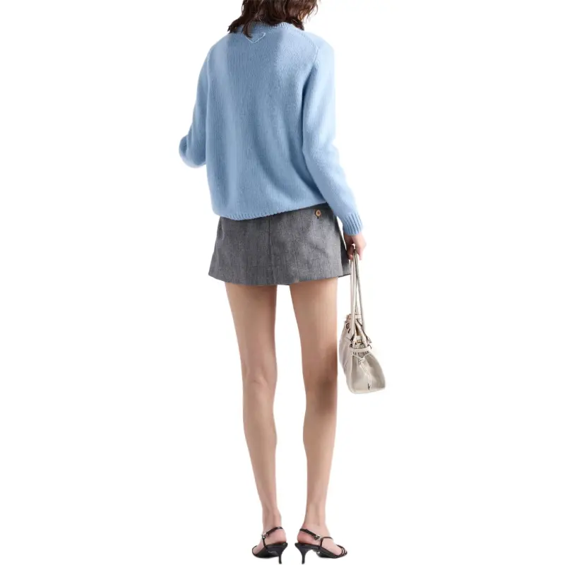 PRADA Sweater Women's Light Blue-3