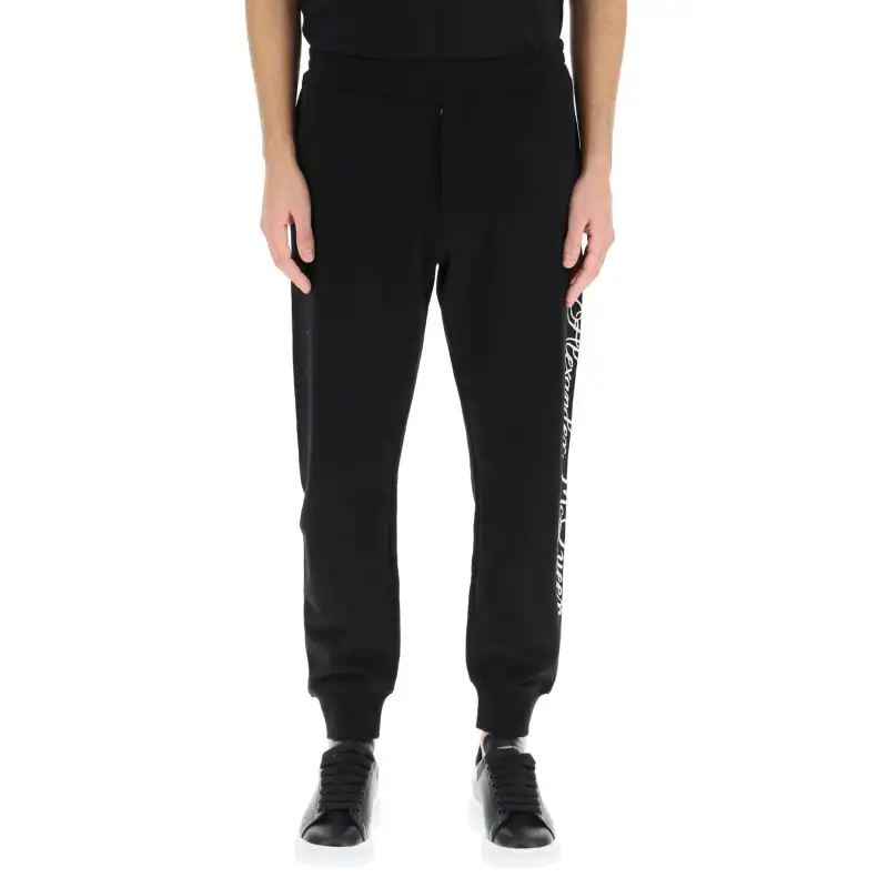 Alexander McQueen Casual Pants Men's Black-1