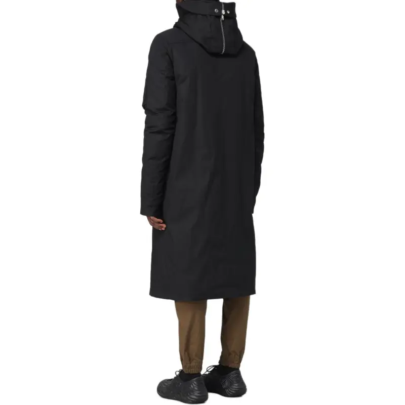 RICK OWENS Drawstring Hooded Coat-4