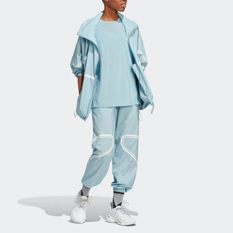 Stella Mccartney X Adidas T Shirts Women's Gray Blue-3