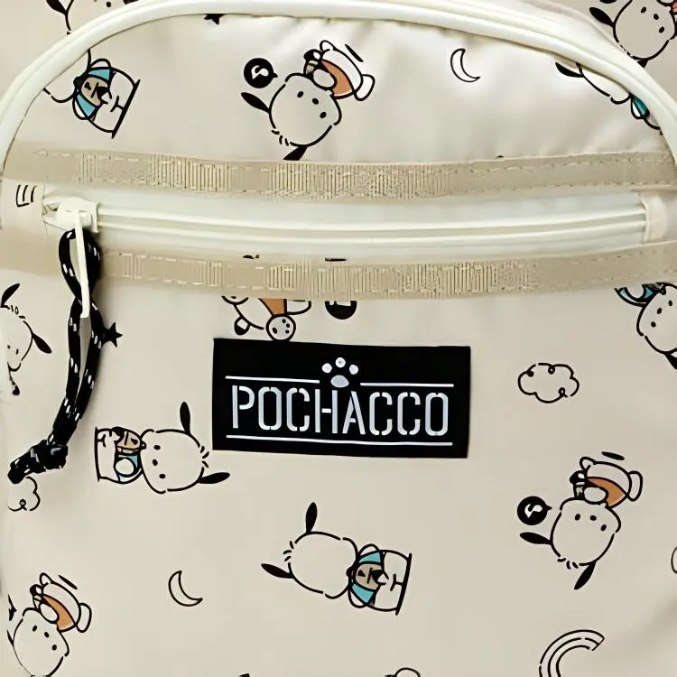 Sanrio Polyester Backpack Medium Size Women's Beige-3