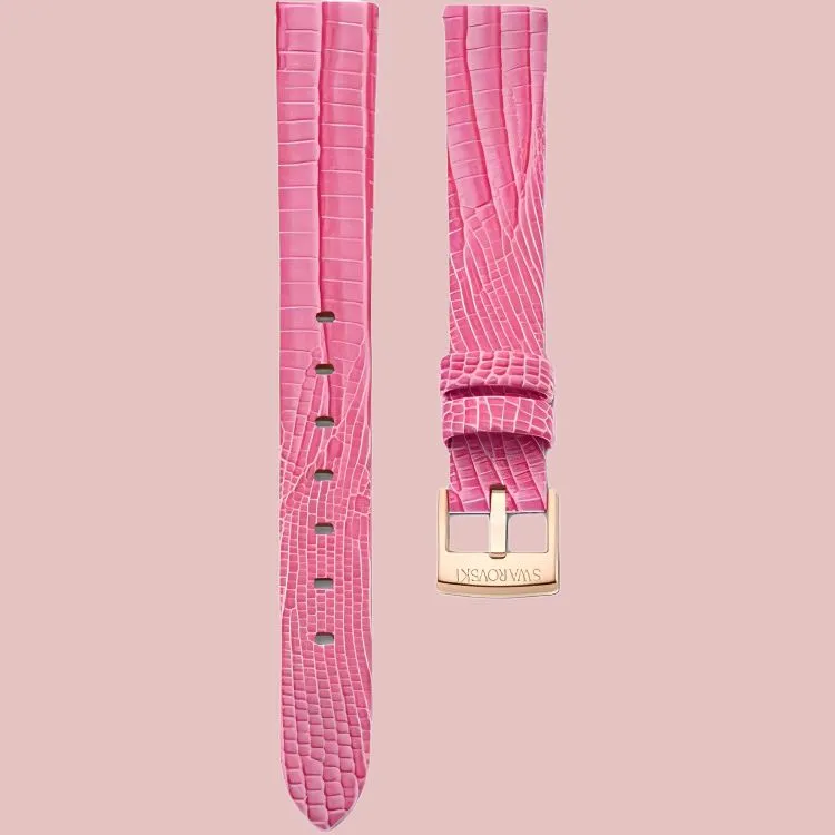Swarovski Watch Band All Compatibility 16m PVD Calfskin Material-2
