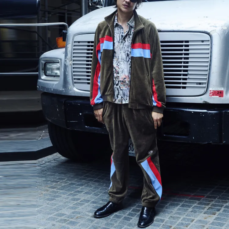 Supreme Martine Rose Velour Track Jacket-2