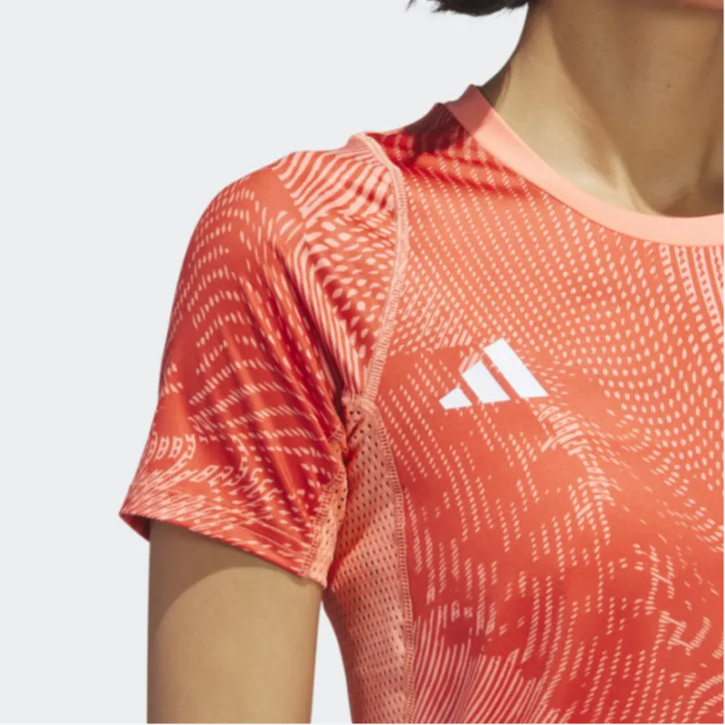 Adidas T-Shirts Women's Coral-4