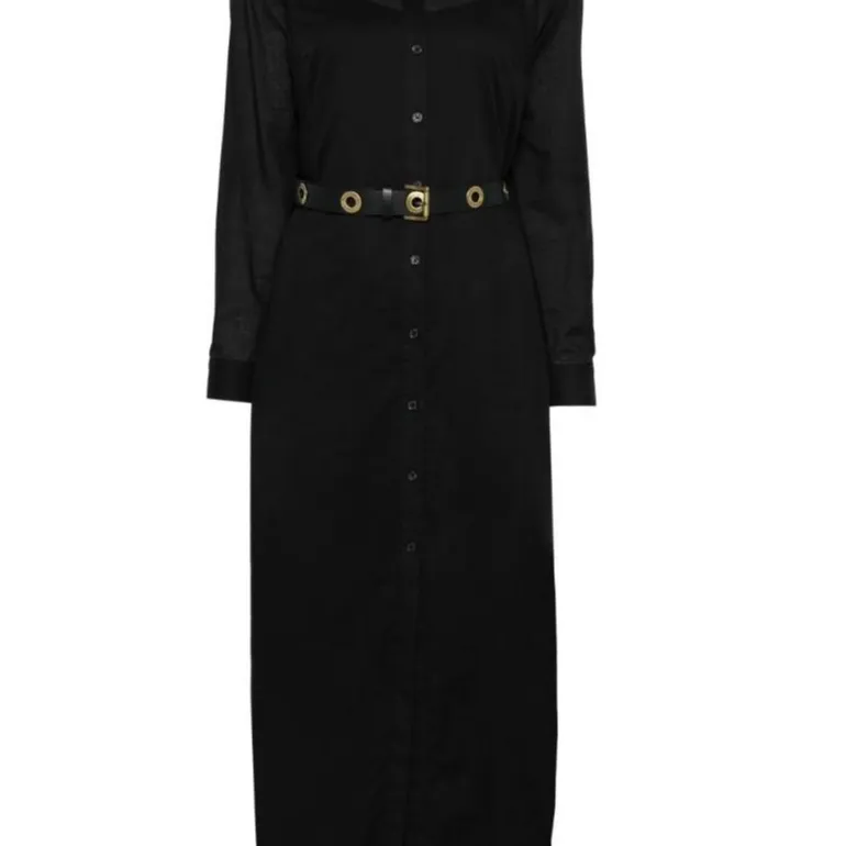 MICHAEL KORS FW24 Long Sleeved Dresses Women's Black-2