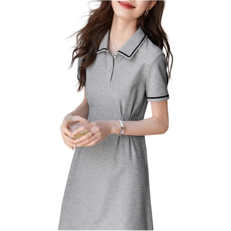Mo Han Yi Mei Short Sleeved Dress Women's-1