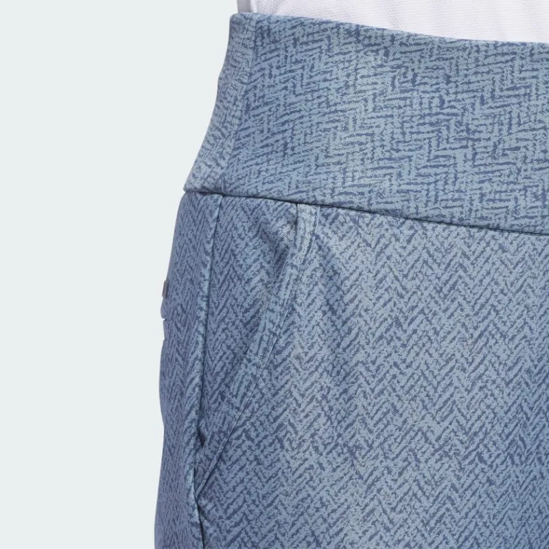 Adidas Ultimate365 Printed Flare Trousers Casual Pants Women's Blue-5