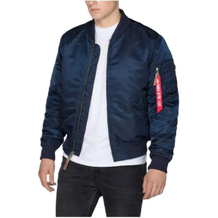 Alpha Industries Classic Zipped Bomber Jacket-2