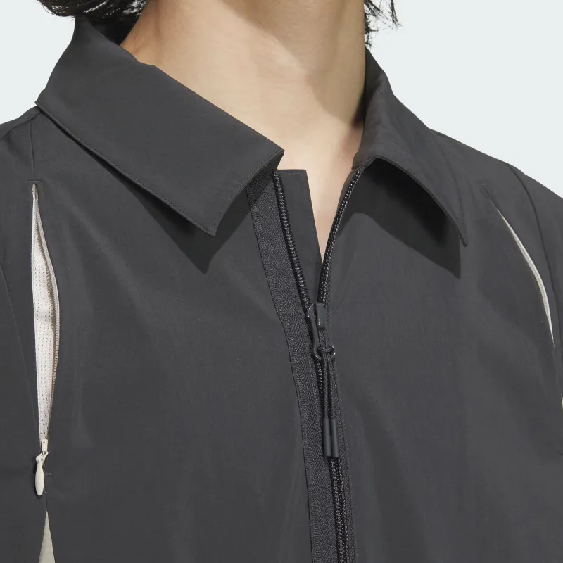 Adidas Future Style Zip Shirt Men's Carbon Black-6