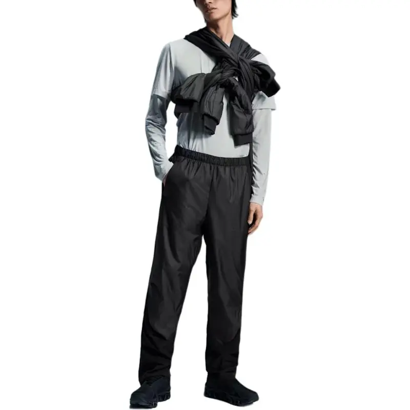 On Casual Pants Unisex Black-1