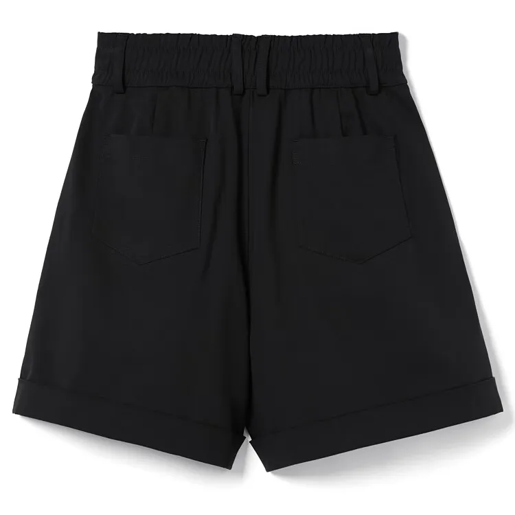 LACOSTE Casual Shorts Women's Black-1
