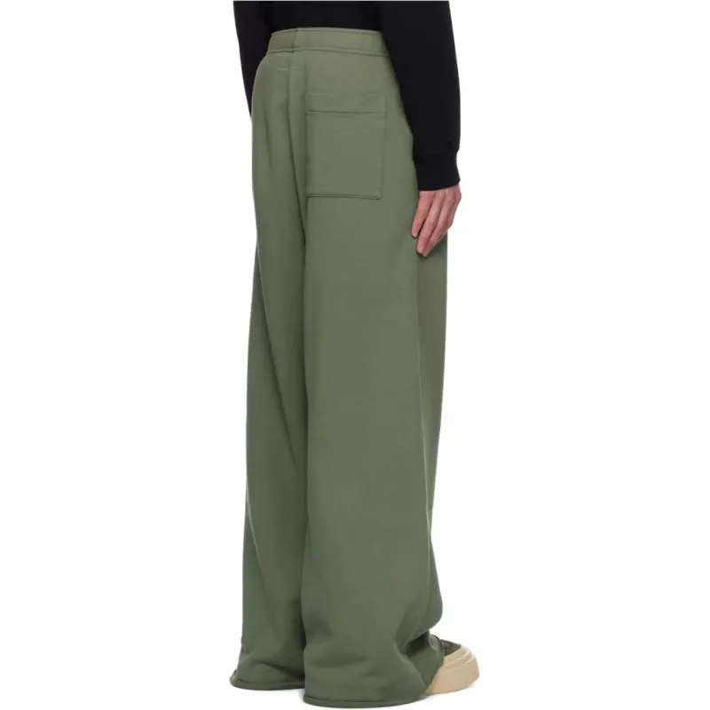 MM6 Maison Margiela Casual Pants Men's Green-3