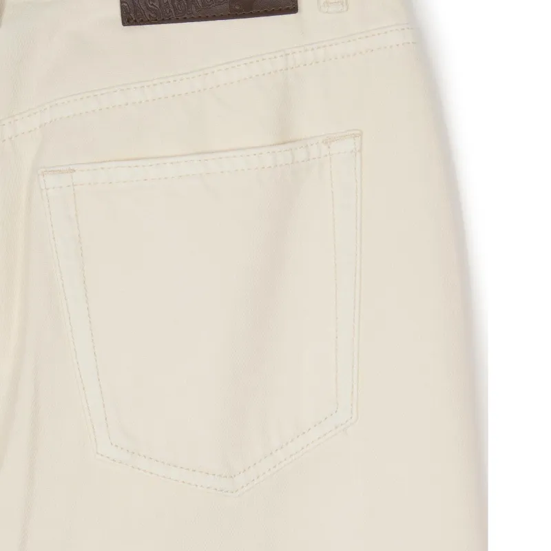 MLB New York Yankees Denim Collection Jeans Women's Cream-2