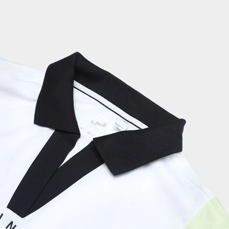 FILA Polo Shirt Women's Lime Green-2
