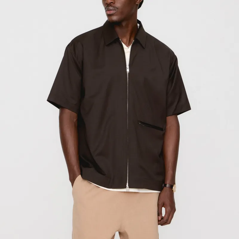KITH & Kin Tropical Wool Davenport Shirt-2