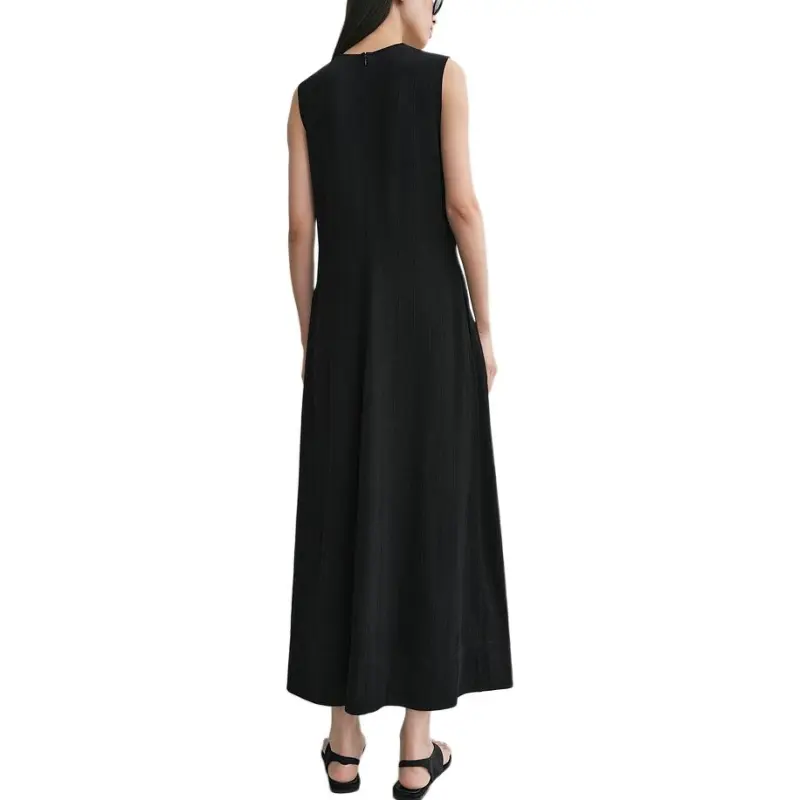 TOTEME SS25 Sleeveless Dress Women's Black-2