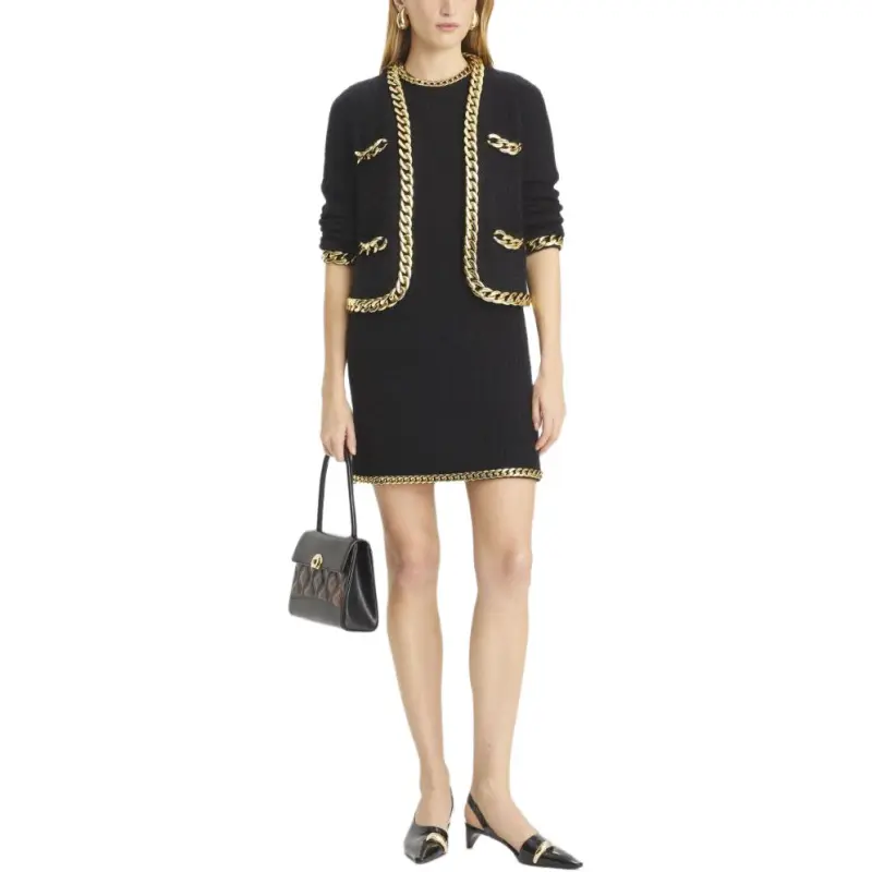 TORY BURCH Kendra Chain Cardigan-2