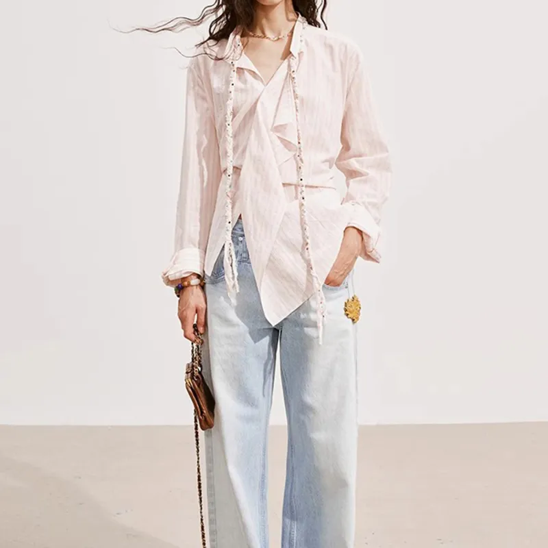 Medium Well SS25 Shirt Women's Pink-3