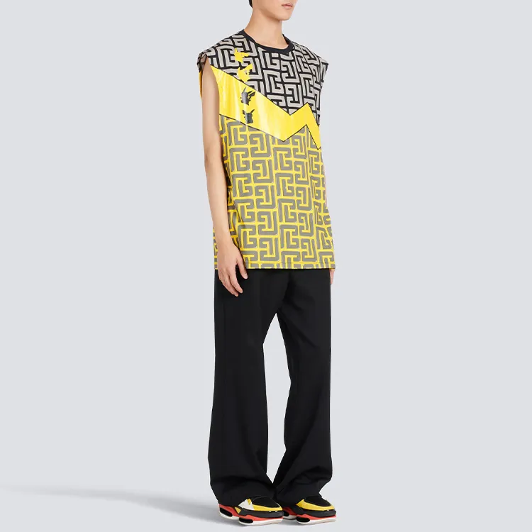 BALMAIN X Pokemon Oversized Print Cotton T shirt-1