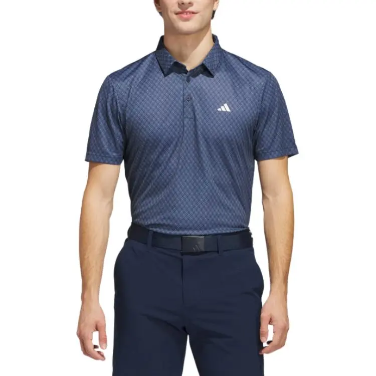 Adidas Free Shipping With AdiClub Core Allover Print Polo Shirt-1