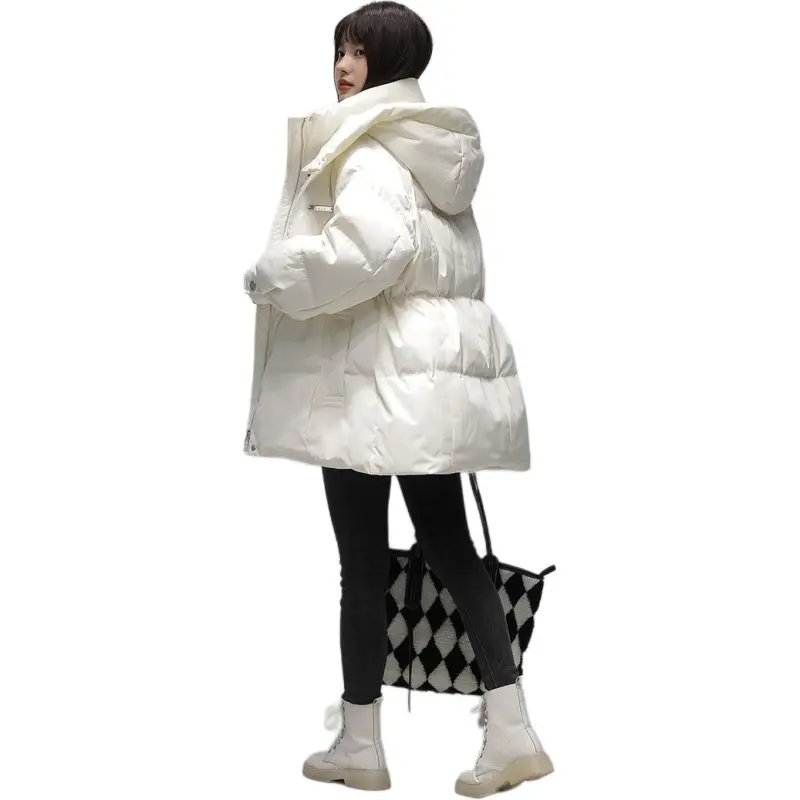 YAYA Down Jackets Women's White-4