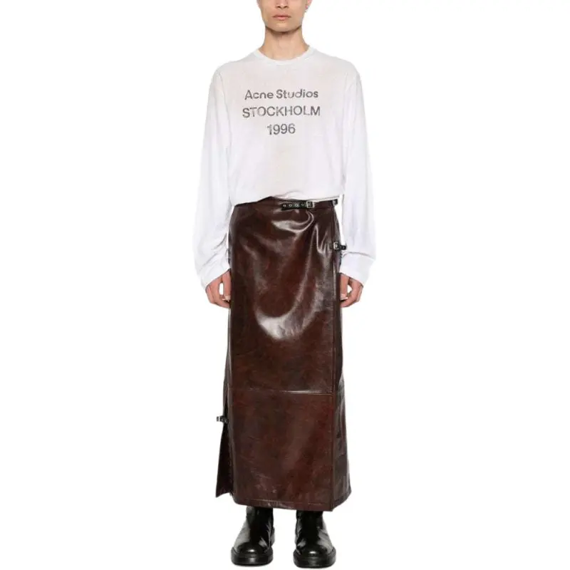 Acne Studios Logo Long Sleeve Tee-3