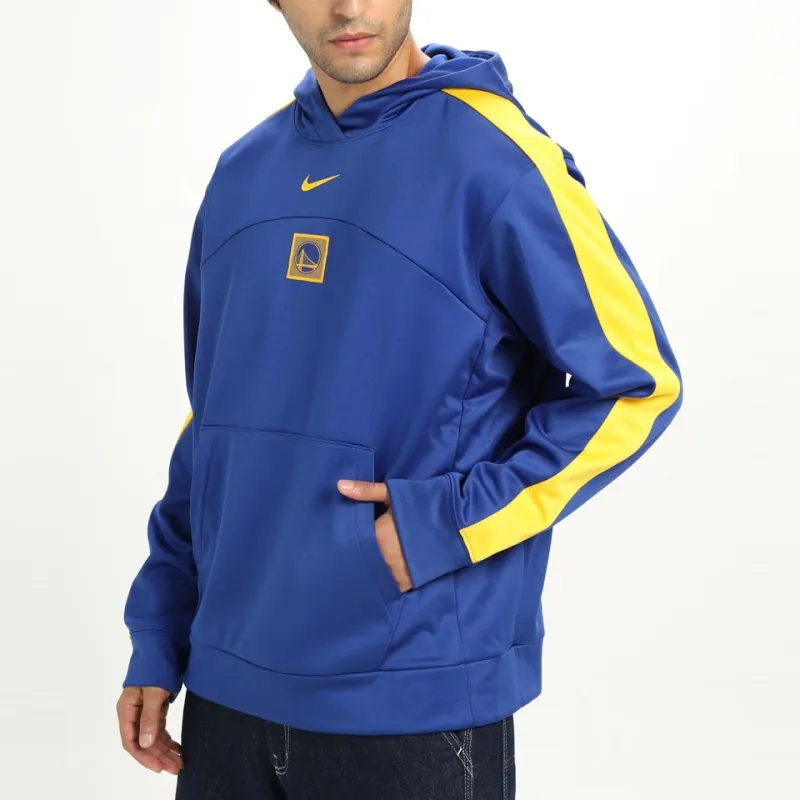 Nike Golden State Warriors Starting 5 Men's Nike Therma FIT Nba Pullover Hoodie-3