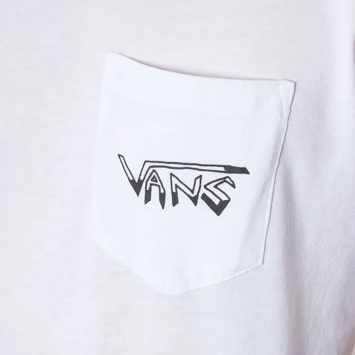Vans ROWAN ZORILLA SKU T Shirt Unisex White-4