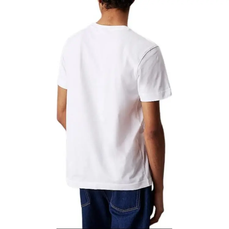 CALVIN KLEIN T Shirt Europe Version Men's Bright White-2