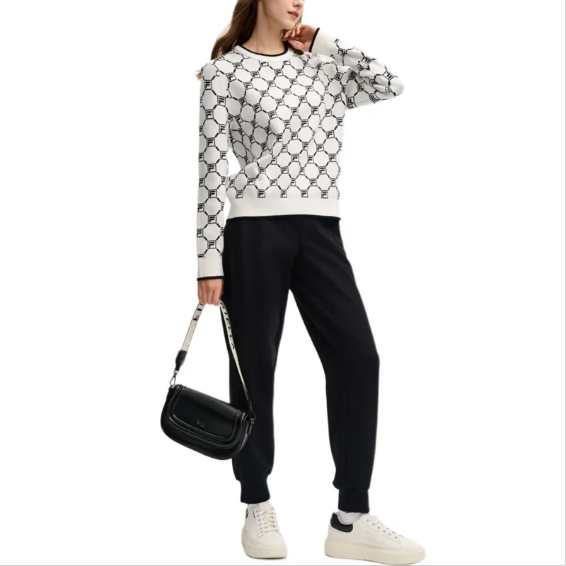 FILA Sweater Women's Cloud White-3