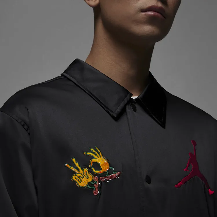 Jordan Jackets Men Black-3