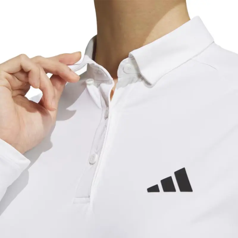 Adidas AEROREADY Polo Shirt Women's White-5