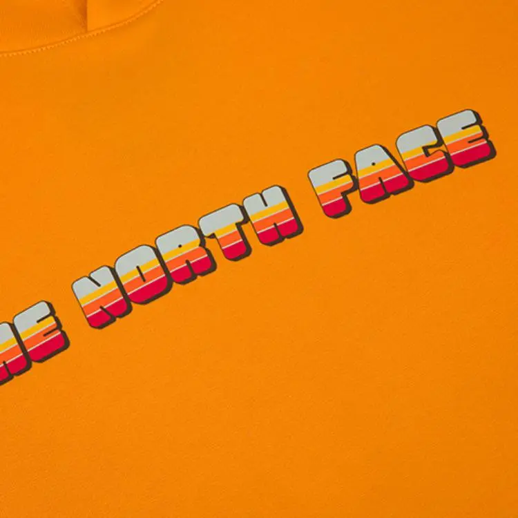 THE NORTH FACE Sweatshirt Unisex Orange Red-3