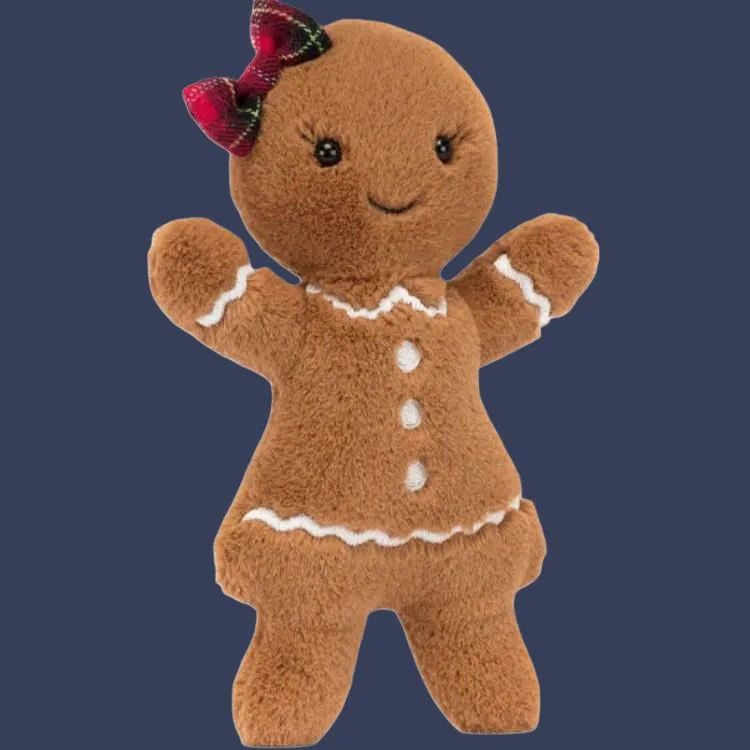 JELLYCAT Jolly Gingerbread Ruby Plush Toy-3