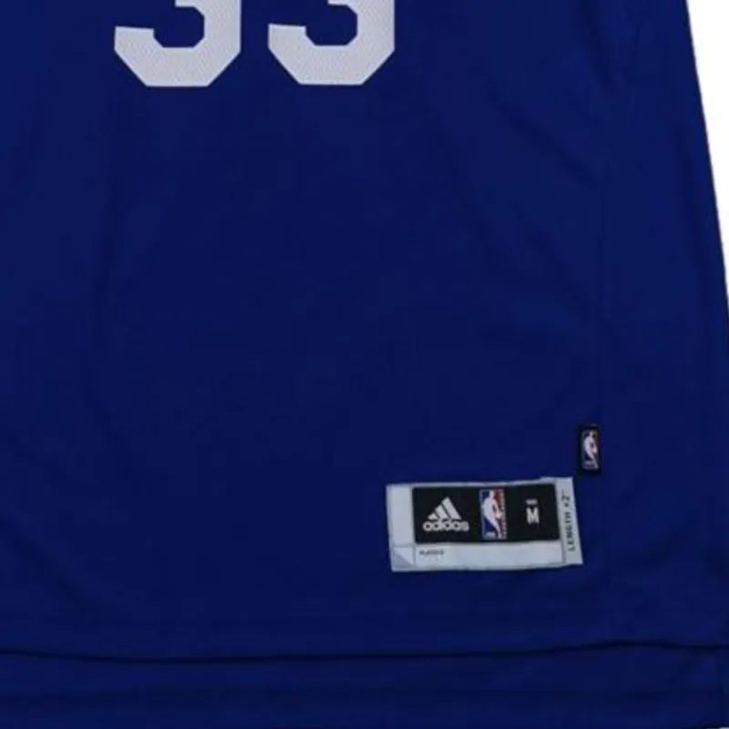 Adidas x NBA Philadelphia 76ers SWINGMAN Fan Edition Basketball Jerseys Men's Blue-3
