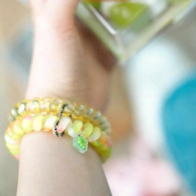 TELETIES ABS Resin Hair Tie Women's-15