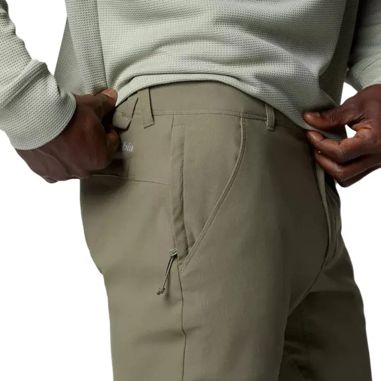 Columbia Black Mesa Woven Pants II Casual Pants Men's Stone Green-4