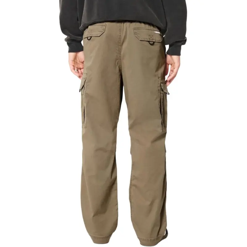 Hollister Cargo Pants Men's Dark Brown-2